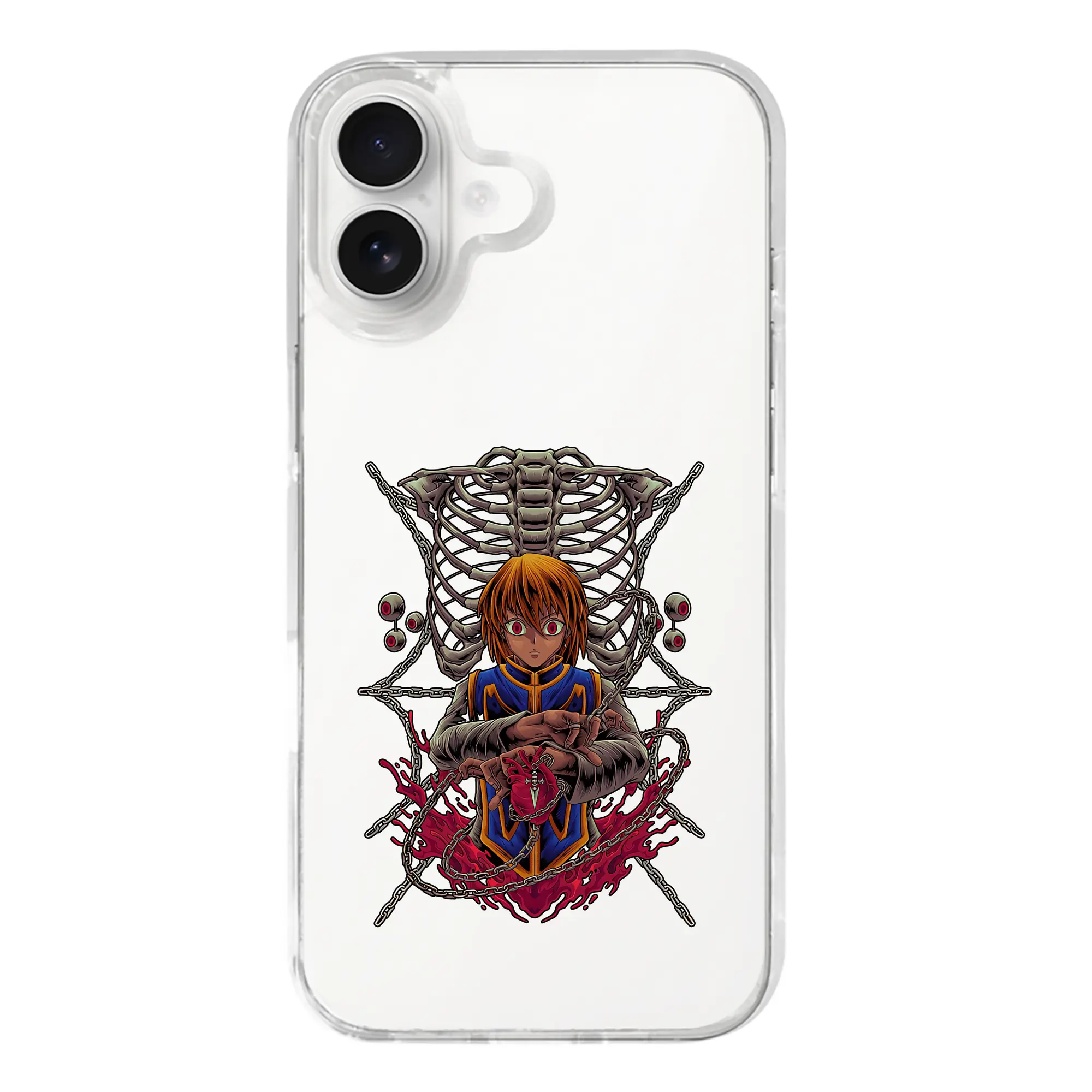 ハンター×ハンター グッズ クラピカ - iPhone 17シリーズ 透明スマホケース – 薄型・耐衝撃・精密フィット保護カバー